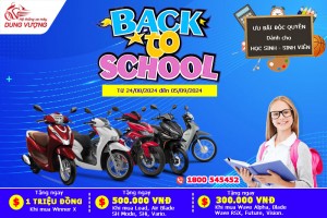 BACK TO SHOOL - SẮM XẾ CỰC NGẦU - DẪN ĐẦU NĂM HỌC MỚI